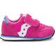 Kids' Saucony Baby Jazz Hook & Loop Sneakers Pink / White | Singapore 713AHKP